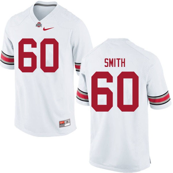Ohio State Buckeyes #60 Ryan Smith Men Football Jersey White OSU30508